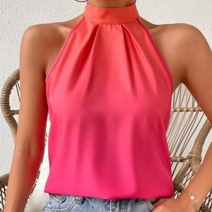 Pink ombré top